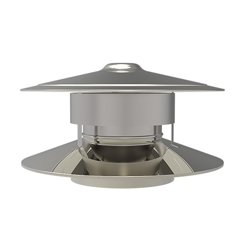 Capota de remolque anticaída viento diámetro 250 mm doble pared aislada
