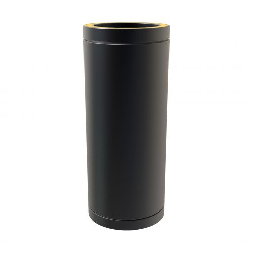 Tubería de 50 cm de diámetro 125 mm con aislamiento de doble pared RAL9004