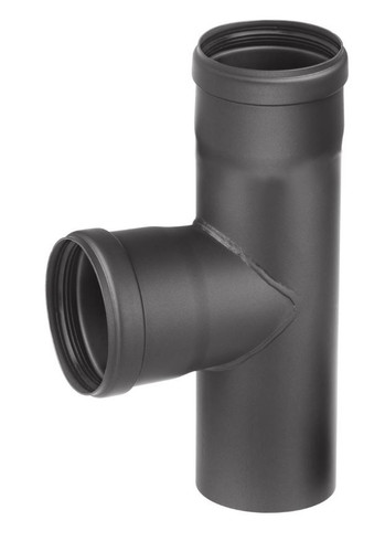 Pieza en T 2x hembra 1x macho diámetro 80 mm Pieza en T 2x hembra 1x macho diámetro 80 mm
