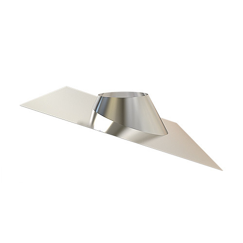 Tapajuntas inclinado, aluminio 25-35° Ø 100 mm