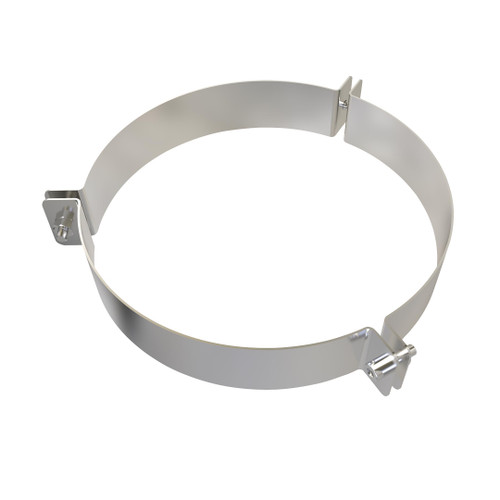 Soporte de alambre puntal diámetro 150 mm Acero inoxidable de pared simple