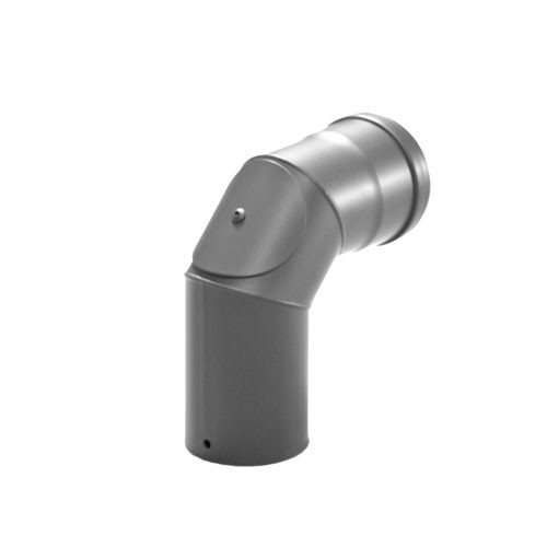 Codo de 90 grados con escotilla de limpieza de 100 mm de diámetro