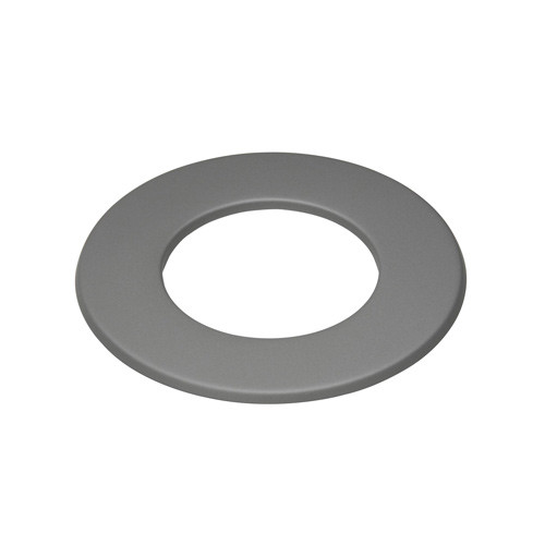 Rosetón diámetro 155 mm Acero de paredes gruesas gris
