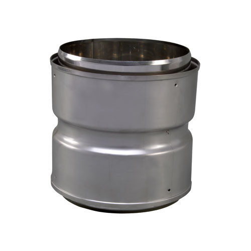 Conector de pared simple flex-flex 80 mm