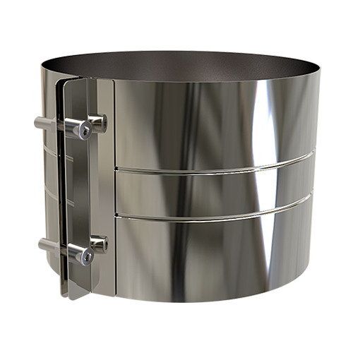 Brida ancha de seguridad Ø 100 mm para SP 150 mm y DP 100 mm