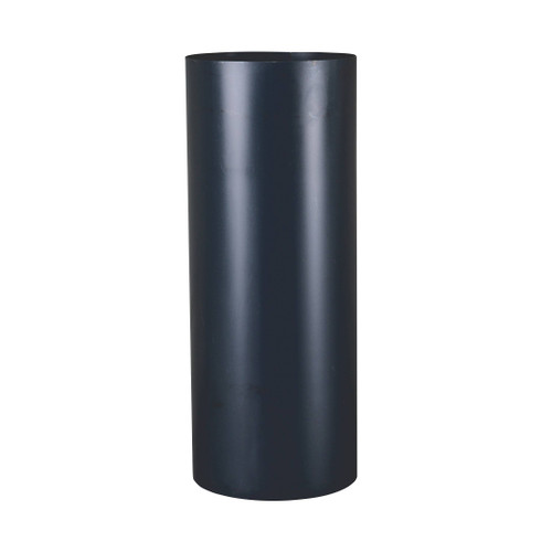 Tubo 33 cm diámetro 120 mm Acero pavonado