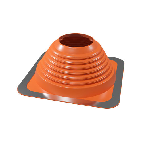 Tapajuntas de silicona flexible 158-520 mm rojo