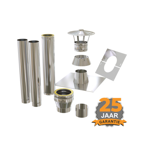 Juego de veranda de techo plano premium con placa de techo de aluminio 0 grados tamaño exterior 150 mm acero inoxidable