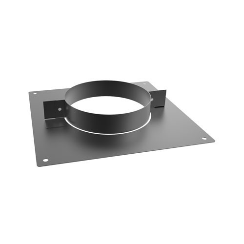 Soporte de suelo para PS 150 mm y DP 100 mm negro