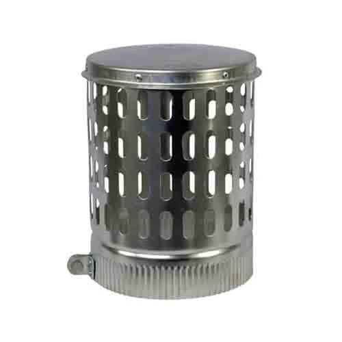 Capuchón anti-cuervos de aluminio 160 mm