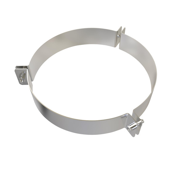 Soporte de alambre puntal diámetro 150 mm Acero inoxidable de pared simple