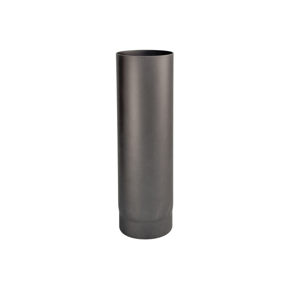 Tubo de 50 cm de diámetro 150 mm gris acero de pared gruesa
