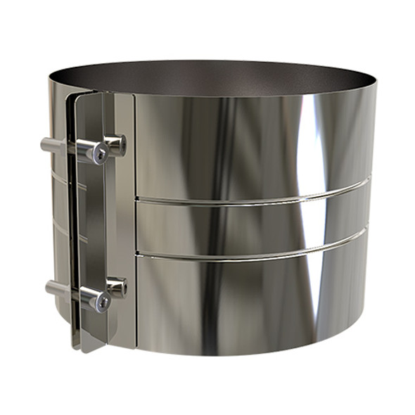 Brida ancha de seguridad Ø 100 mm para SP 150 mm y DP 100 mm