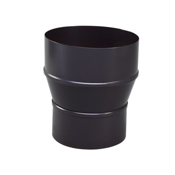 Reductor de acero inoxidable negro 124M-150F