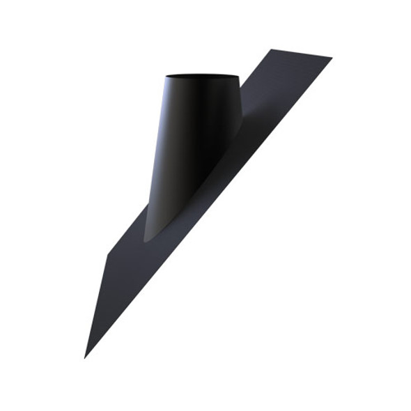 Chapa de techo con sustitución de plomo 45-60° para PS 200 mm y DP 150 mm RAL9004