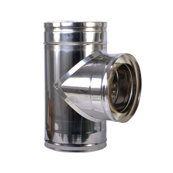 Te 90° Ø 150 mm etiqueta privada