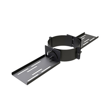 Soporte de techo reforzado para SP 130 mm y DP 80 mm negro mate