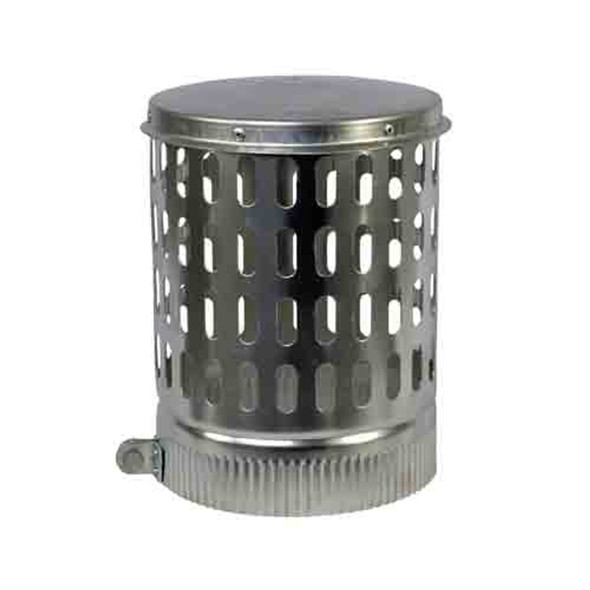 Capuchón anti-cuervos de aluminio 120 mm