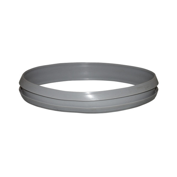Junta de silicona para collarín de estanqueidad 200 mm gris