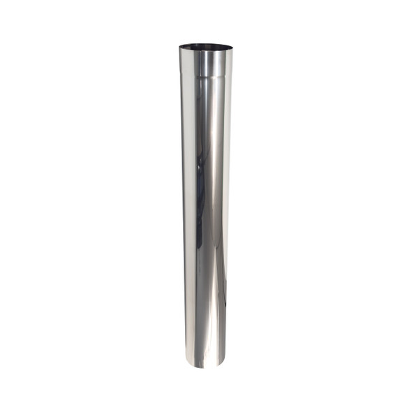 Conexión de tubo de estufa 100 cm Ø 125 mm SP acero inoxidable