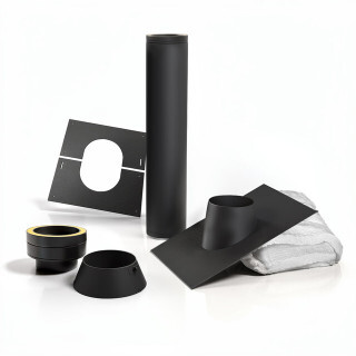 Kit Pasatechos Premium Negro Ø 180 mm
