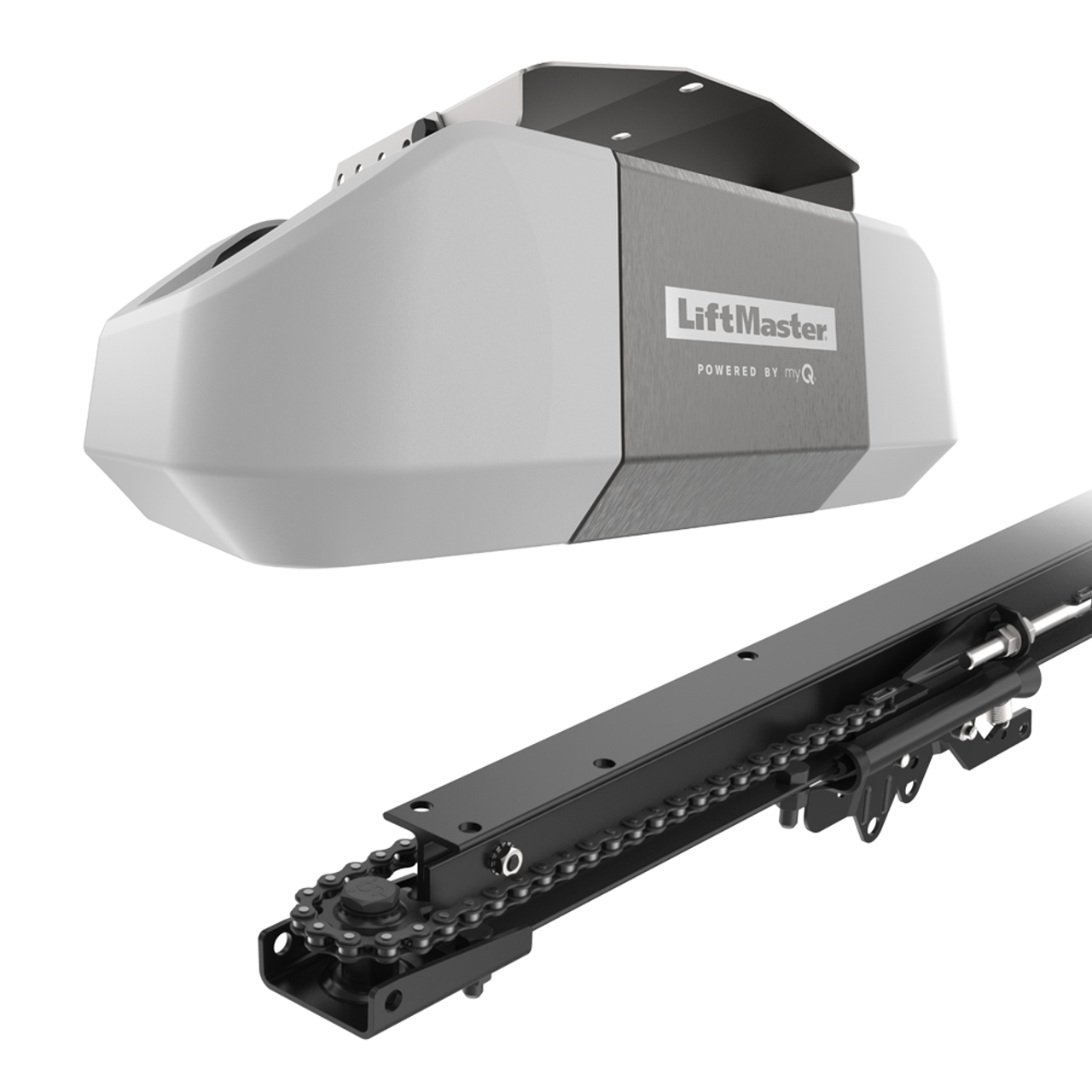 w4terページ Elite 85870 ¾ HP Wi-Fi Garage Opener with Rails Included