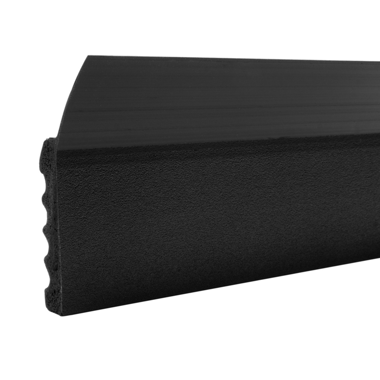 Onyx Black (P645) R2 Smooth Finish Garage Door Weather Stop