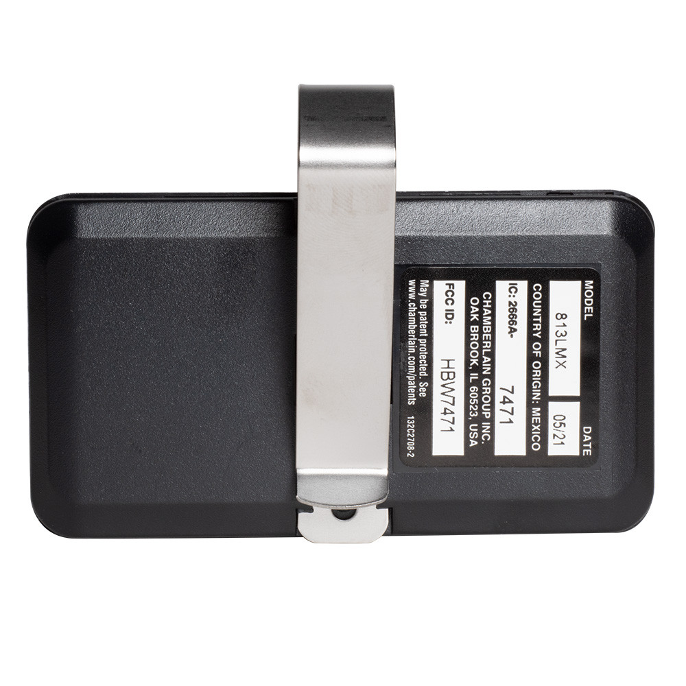 Pro LiftMaster 813LMX 3-Button DIP Remote – Multi-Frequency