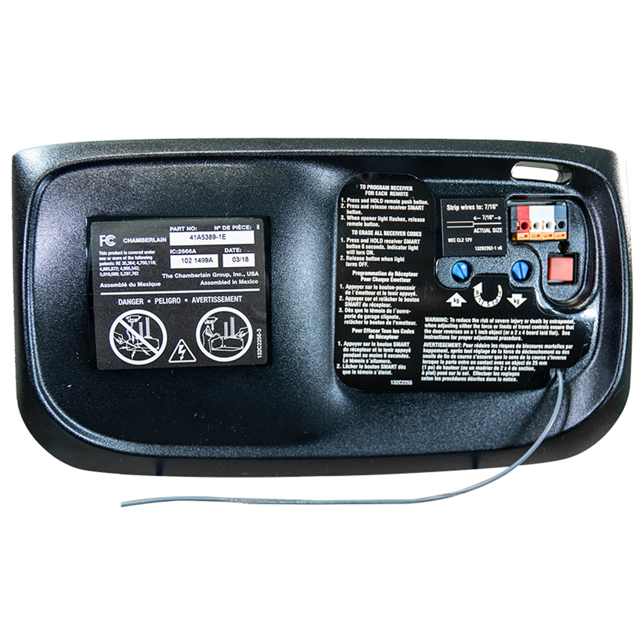 LiftMaster Chamberlain 41A5389-1E Garage Door Opener Circuit