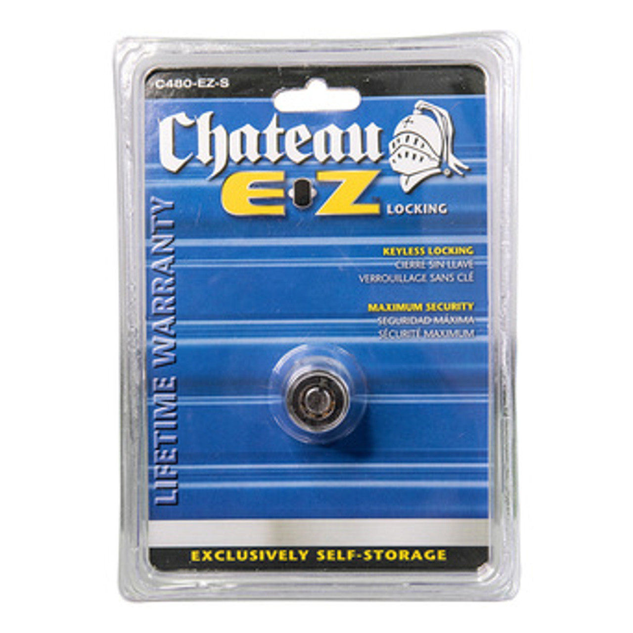 Chateau EZ Cylinder Lock C480-EZ-S - SHORT MILL
