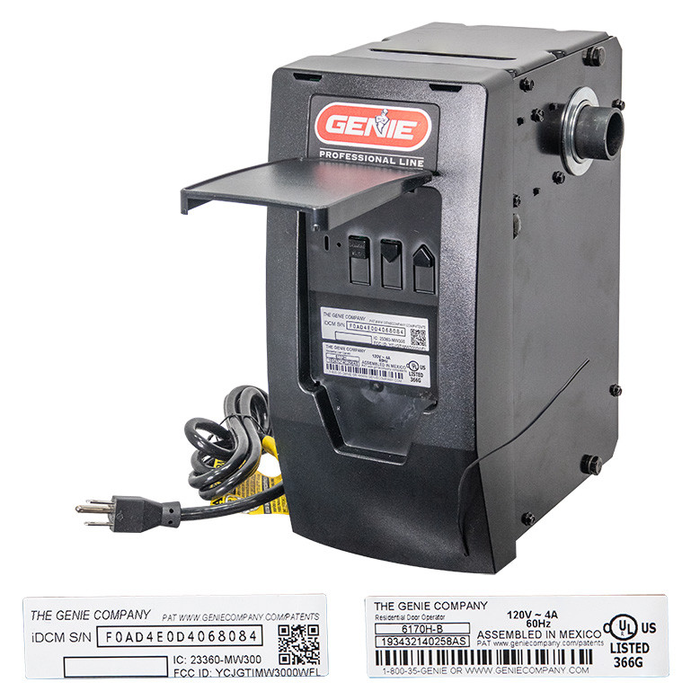 Genie 6170H-B Residential Wall Mount Garage Door Operator