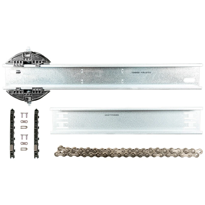 Garage Rails Extension Sommer EVO+ 4 ft. Rail Extension Kit for 12 ft. Garage Doors