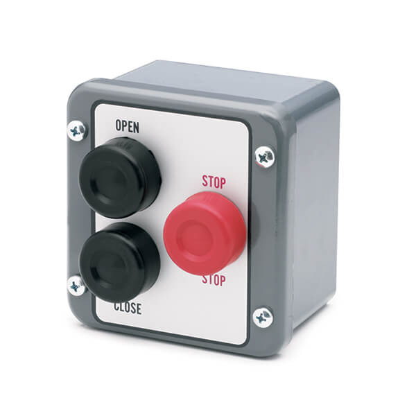 3BX 3 Button Exterior Surface Mount Control Station