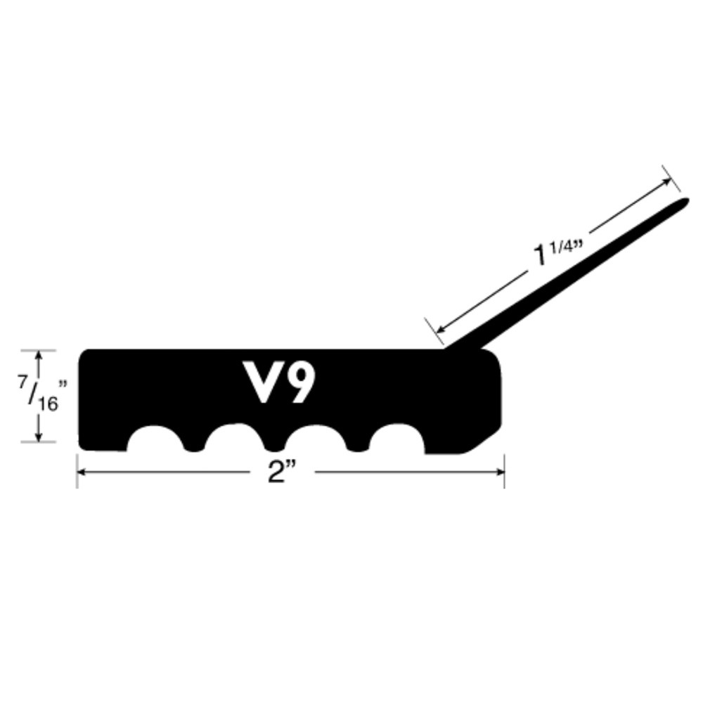 Almond V9 Profile Jamb Seal