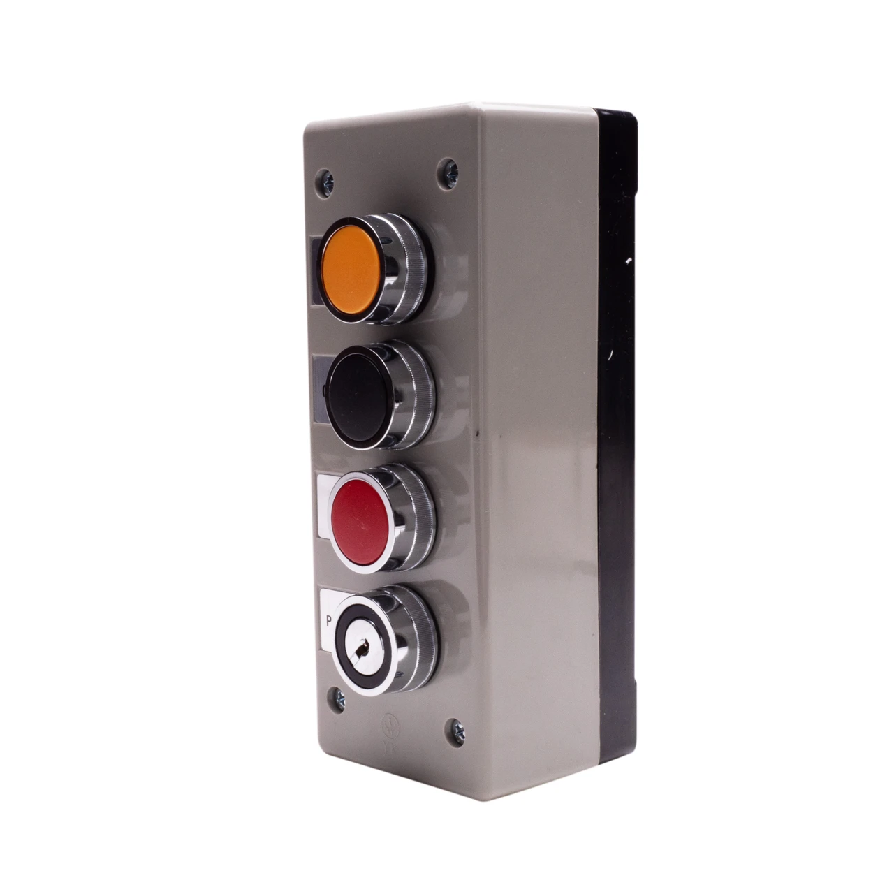 Control, Exterior, 3-Button, Surface Mount w/Key Lock Out, Non-Metal Case