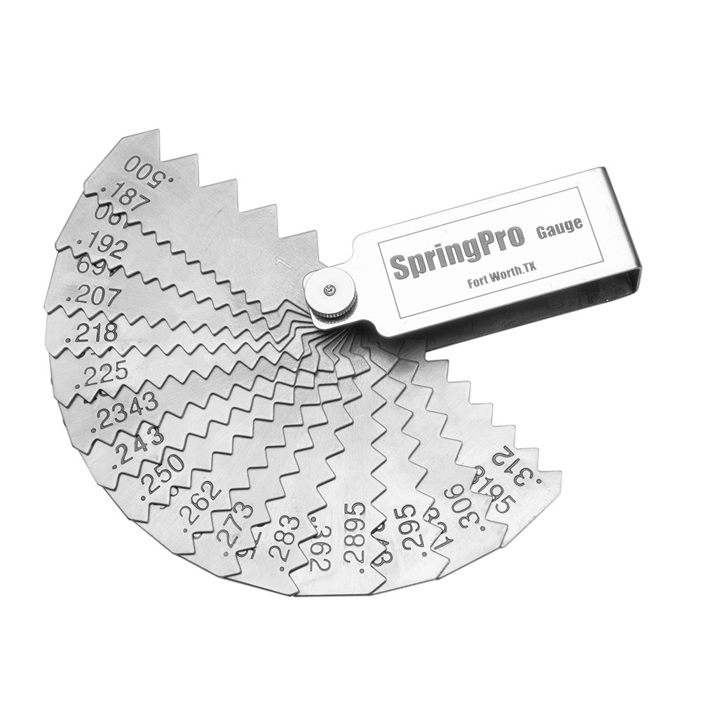 Spring Pin Inspection Gauge Pro Torsion Spring Wire Style Gauge