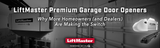 Why Homeowners (and Dealers) Are Upgrading to LiftMaster Premium Models 