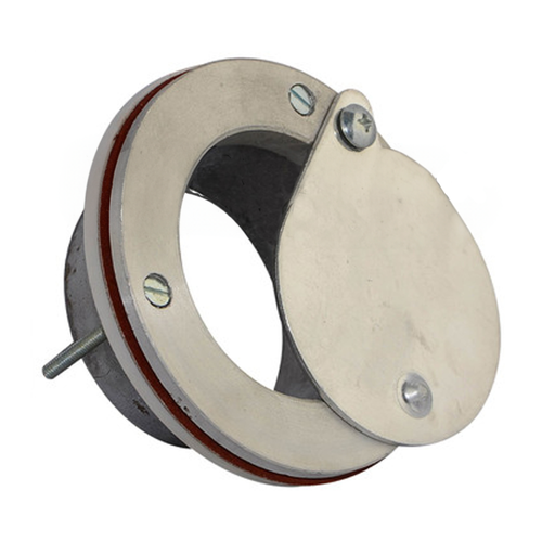 Garage Door Exhaust Port 3-inch diameter for 2-inch doors