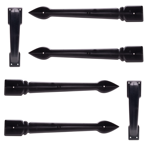 Traditional Black Decorative Hardware