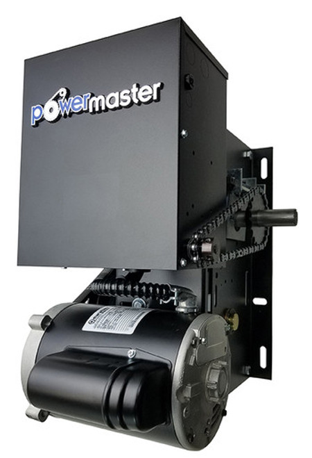PowerMaster Model J Commercial Door Operator w/ High Starting Torque Motor PowerMaster Model J Commercial Door Operator w/ High Starting Torque Motor