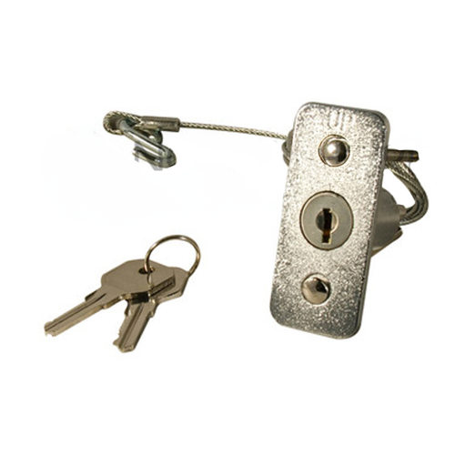 Garage Door Opener Keyed Disconnect Device