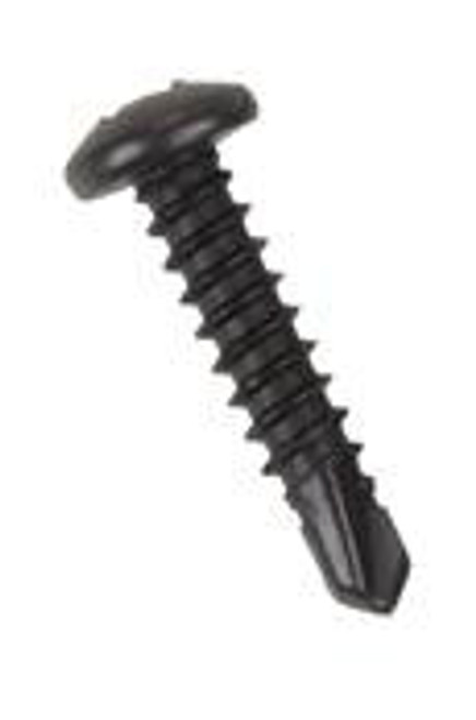 Decorative Garage Door Hardware Self Drilling Black Metal Screws