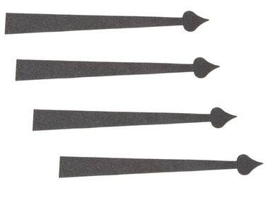 Magnetic Strap Hinge, 18" Decorative Garage Door  Hardware Set of 4