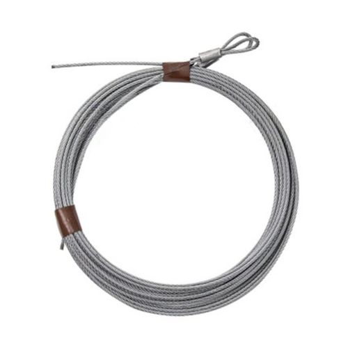 3/32" Cable set for 7' high Garage door with torsion springs 104