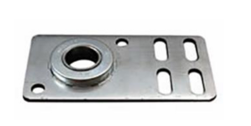 End Bearing Bracket, 8Ga 6-5/8", Flat Bearing Plate
