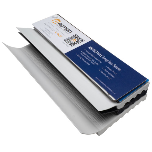 Royal Garage Door Weather Stop Sample Fan Deck