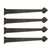 Decorative Magnetic Hinges Spear with Clavos Style