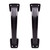 Signature Black Decorative Hardware for Garage Doors