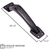 Signature Black Decorative Hardware for Garage Doors