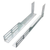 Pair of 2 Universal Garage Door Flag Brackets